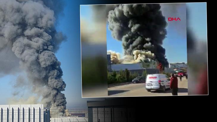 Ankara'da fabrika yangını! 1 işçi hayatını kaybetti