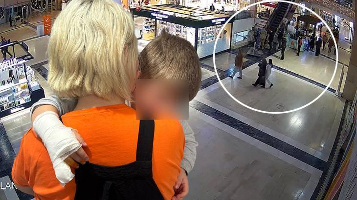 AVM'de dehşet anları! 3 yaşındaki çocuğun parmağı yürüyen merdivende koptu
