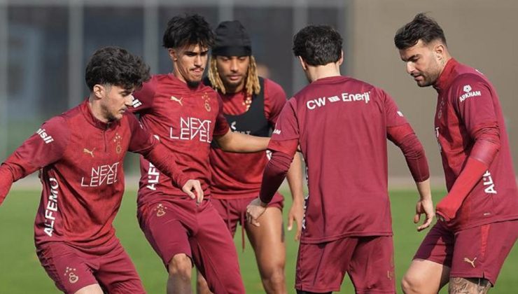 Galatasaray’da Gençlerbirliği maçı hazırlıkları tamamlandı