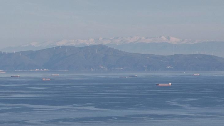 İstanbul’dan Uludağ görüldü! 100 kilometrelik nadir görüntü