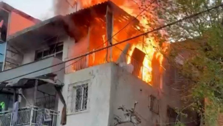 İzmir Karabağlar’da şüpheli yangın: Binlerce uyuşturucu hap ele geçirildi, 10 gözaltı