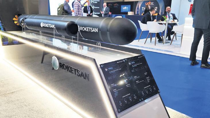 ROKETSAN Londra’da yerini aldı