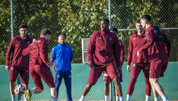 Trabzonspor, Konyaspor maçı hazırlıklarını sürdürdü