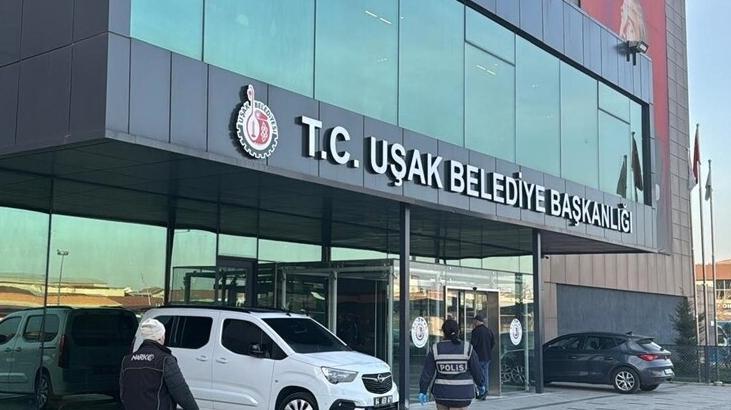 Uşak Belediyesi'ne 2. dalga operasyon! 28 kişi gözaltına alındı