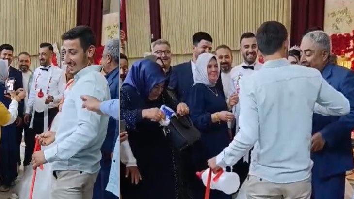 Altın fiyatı yükselince aklına geldi! Takı merasiminde ezber bozan hediye