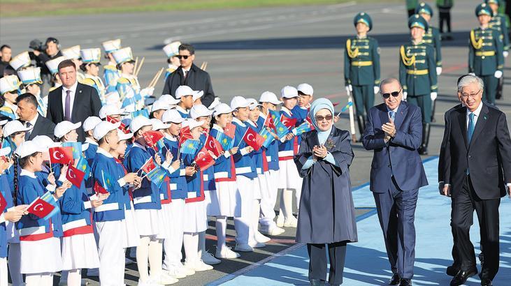 Astana semalarında jetli karşılama