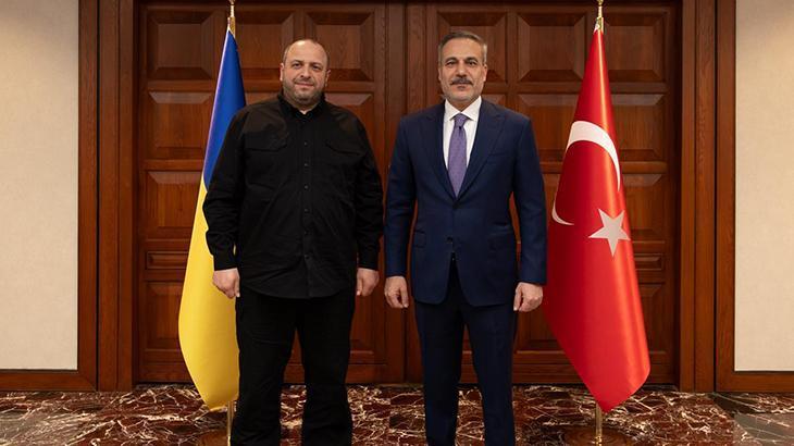 Dışişleri Bakanı Hakan Fidan, Umerov ile Ankara'da görüştü
