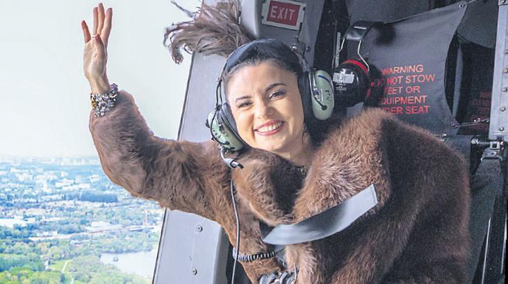 ‘Özgürlük Elçisi’ dört şehre havalandı
