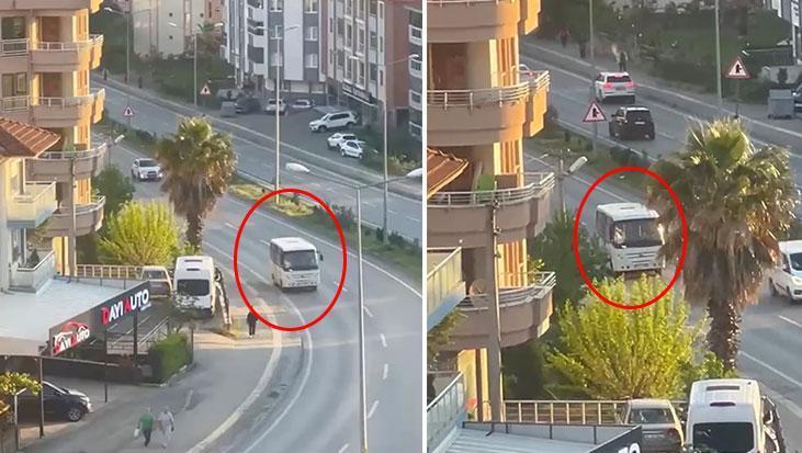 Saniye saniye kaydedildi, cezası ağır oldu! Bartın'da geri geri giden minibüsçüye dudak uçuklatan ceza