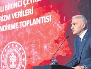 Turizm ilk çeyrekte 10 milyar dolara koştu