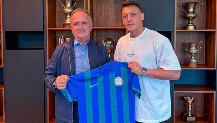 Çaykur Rizespor, Mesut Özil’i resmen açıkladı! İş birliği anlaşması…