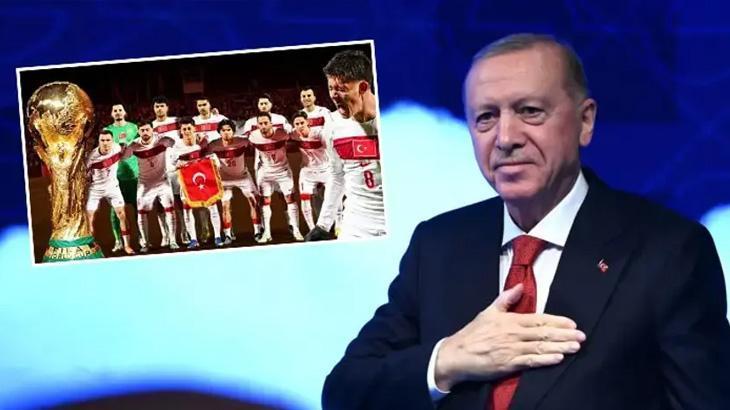 Cumhurbaşkanı Erdoğan A Milli Futbol Takımı'na video mesajla başarı diledi