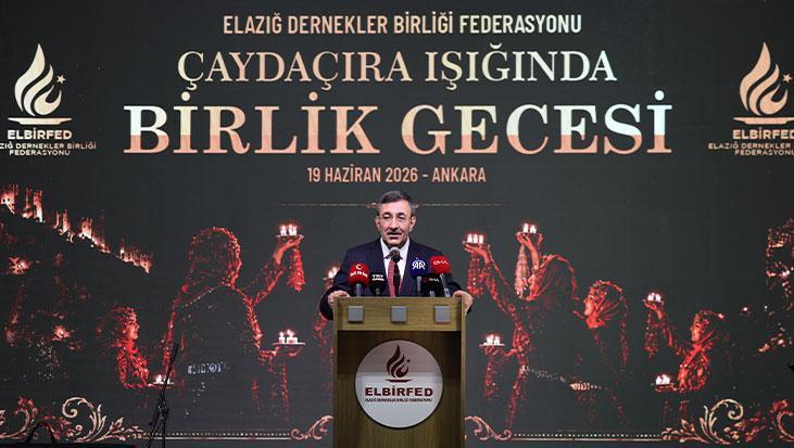 Cumhurbaşkanı Yardımcısı Yılmaz: Türkiye Cumhuriyeti olarak hem haklı olacağız hem güçlü olacağız