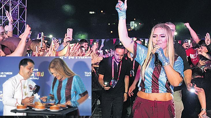Demet Akalın’a sütlaç sürprizi