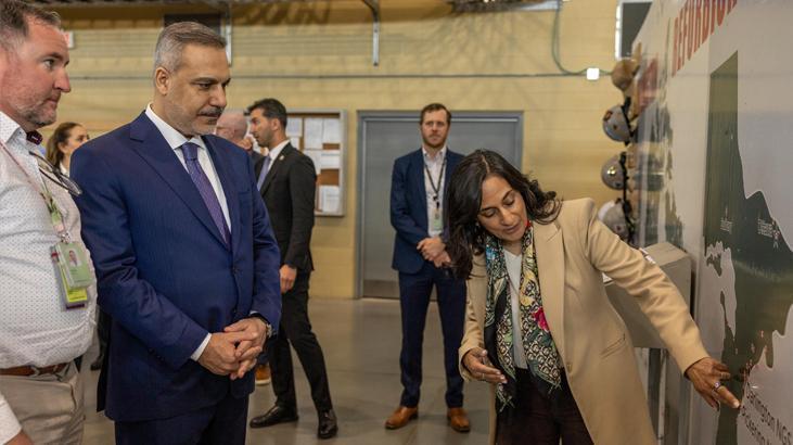 Dışişleri Bakanı Hakan Fidan'dan Kanada'da nükleer tesise ziyaret