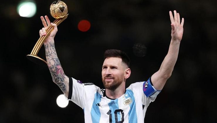 Dünya Kupası’nın iki ‘Altın Top’a sahip tek oyuncusu Messi