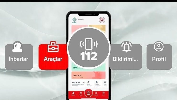 HAYAT 112 Acil'in ilk ay bilançosu açıklandı! Bir ayda 600 bin indirme, 12 milyon işlem
