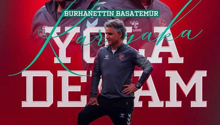 Karşıyaka’dan Burhanettin Basatemür’e yeni sözleşme