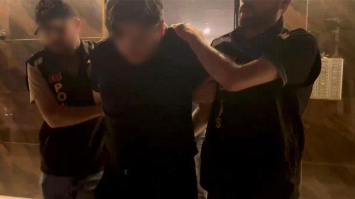 Kırmızı bültenle aranan uyuşturucu kaçakçısı Mersin'de yakalandı