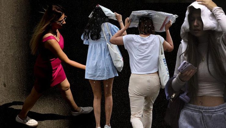 Meteoroloji’den yaz sürprizi! Öğleden sonra başlıyor: Sağanak alarmı