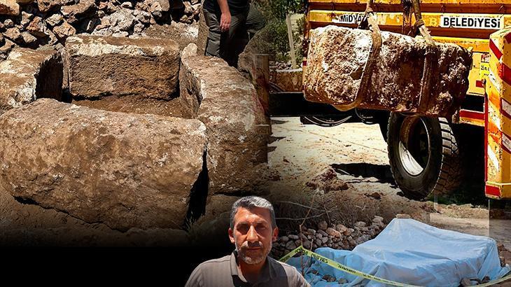 Midyat'ta yol kazısında akılalmaz keşif! 722 yılınden gelen mesaj, taşlarda dikkat çeken 4 isim: Dedelerimiz anlatıyordu hep