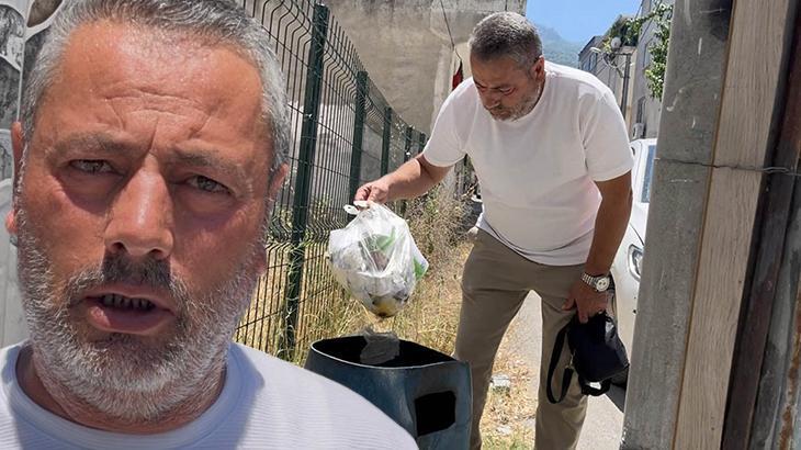 Siyah poşetteki servet! İlçe seferber oldu, çöpler aranıyor, güvenlik kameraları incelenecek
