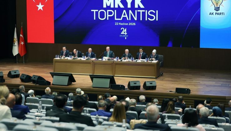 Son dakika… Cumhurbaşkanı Erdoğan, MKYK toplantısına başkanlık etti
