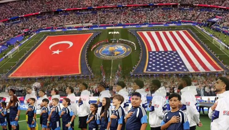 Türkiye-ABD maçında milli marş skandalı! Hem futbolcular hem de taraftarlar şaşkına döndü