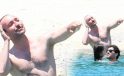 Viral dansıyla denizde şov