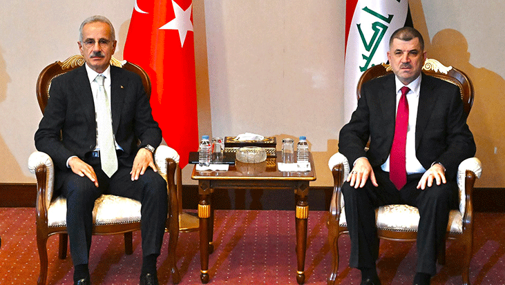 Bakan Uraloğlu, Iraklı mevkidaşıyla Kalkınma Yolu Projesi’ni görüştü