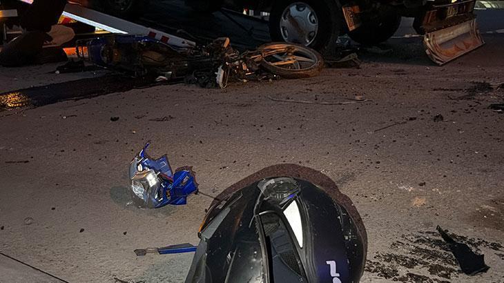 Bolu’da motosiklet ile kamyonet çarpıştı: 1 ölü, 1 yaralı