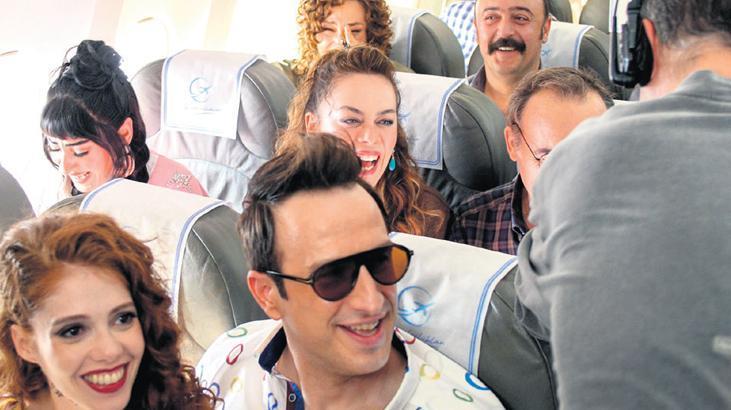 Kahkahalar setten taştı