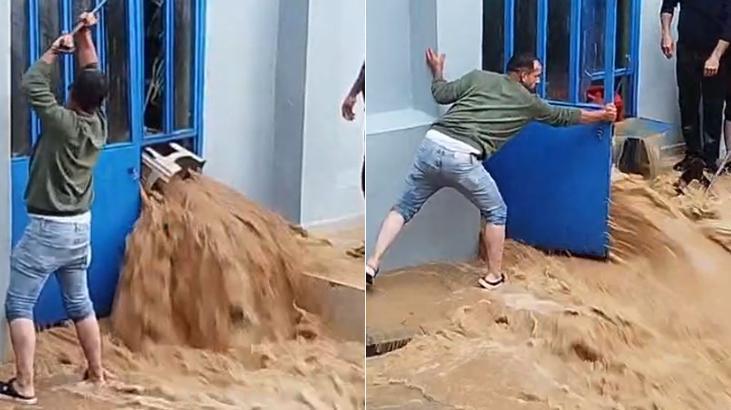 Kastamonu şiddetli sağanak hayatı felç etti! Cide’de sel suları 1 metreyi buldu, çok sayıda ev ve iş yerini su bastı