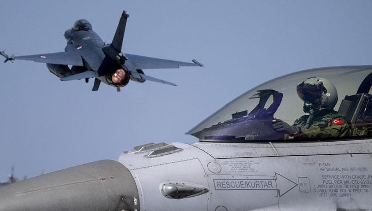 Türk F-16’ları Baltık semalarında görevde! 7/24 alarm nöbeti başladı