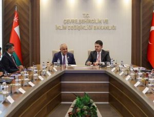 Türkiye ve Umman arasında mutabakat zaptı imzalandı
