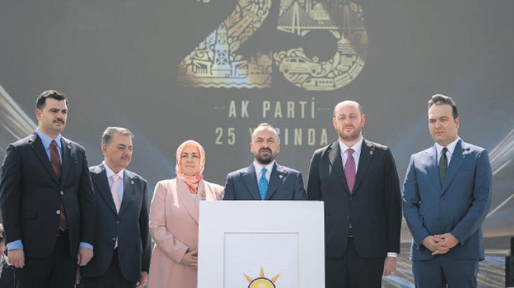 AK Parti 25. yaşını 100 bin kişiyle kutlayacak