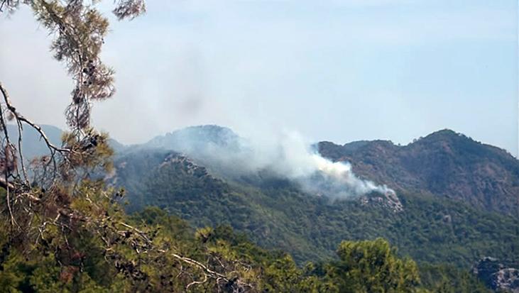 Antalya’da orman yangını! Havadan karadan müdahale