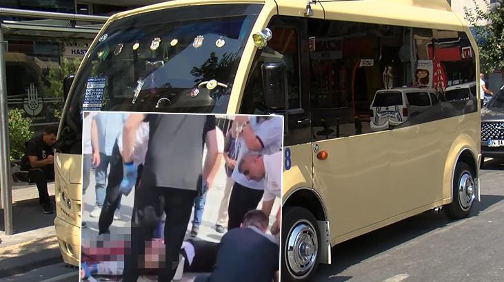 Bahçelievler’de minibüste dehşet! Şoförü vurup kaçtı