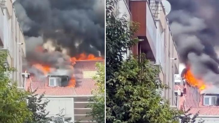 Bayrampaşa’da çatı katı yangını! Bölgeye çok sayıda ekip sevk edildi