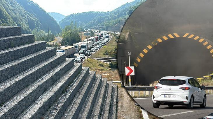 Bolu Dağı Tüneli’nde araç yangını! Ankara yönüne ulaşım durdu