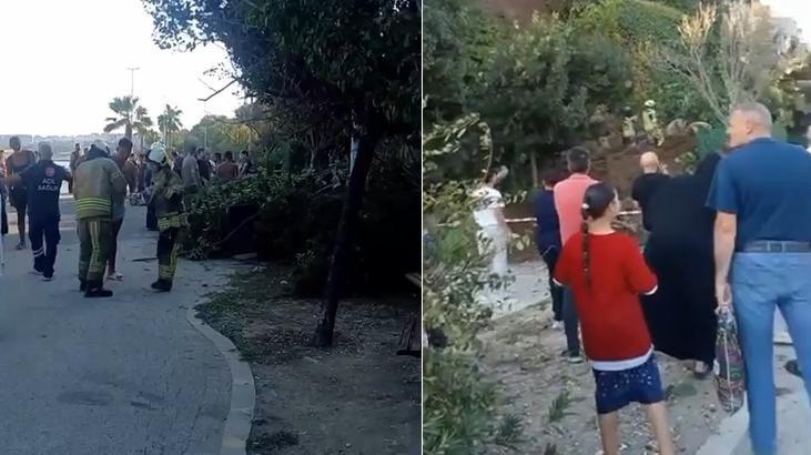 Büyükçekmece’de toprak kayması! Ekipler olay yerinde; arama çalışması yapılıyor