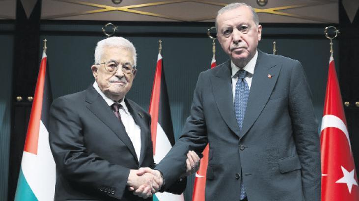 Cumhurbaşkanı Erdoğan, Filistin Devlet Başkanı Abbas’ı kabul etti! ‘Netanyahu hükümeti kaostan nemalanıyor’