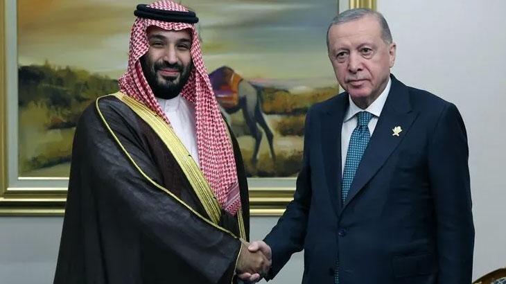 Cumhurbaşkanı Erdoğan, Suudi Arabistan Veliaht Prensi Muhammed Bin Selman ile görüştü