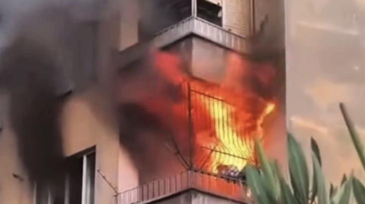 Gaziantep’te yangın faciası! Yaşlı kadın yanarak can verdi