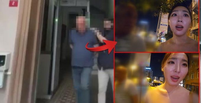 Güney Koreli yayıncı canlı yayında taciz edildi! Taksim’deki sapık yakalandı