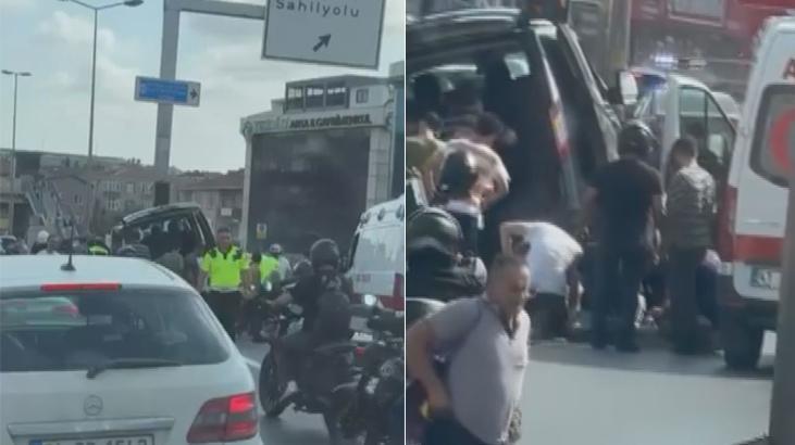 Küçükçekmece’de feci kaza! 12’si çocuk 13 yaralı; sürücü gözaltına alındı