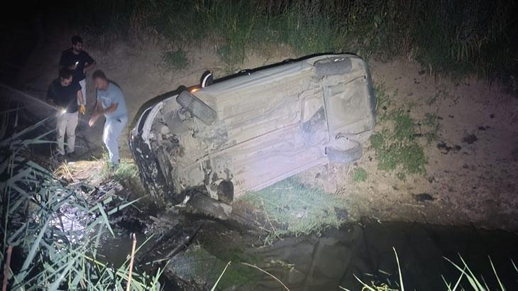 Manisa’da uyuşturucu şüphelileri polisten kaçarken kaza yaptı: 3 yaralı