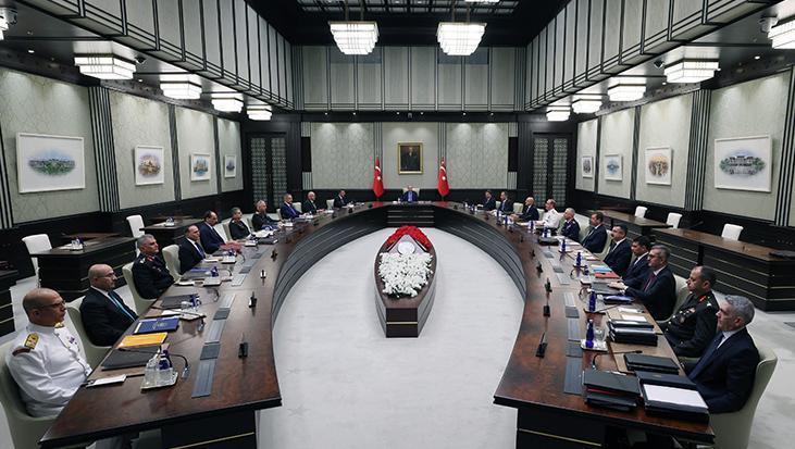 MGK Erdoğan başkanlığında toplandı
