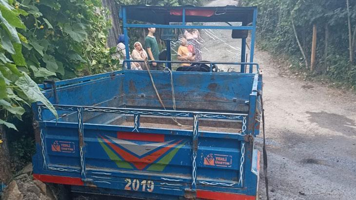 Ordu’da patpat devrildi: 8 kişi yaralandı