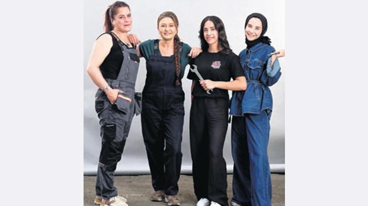 Rolü için kadın ustalarla buluştu